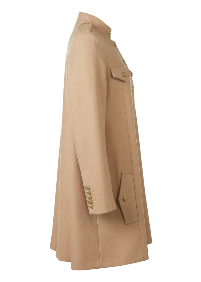 Holland Cooper Capes Women Highbury Cape Coat Camel