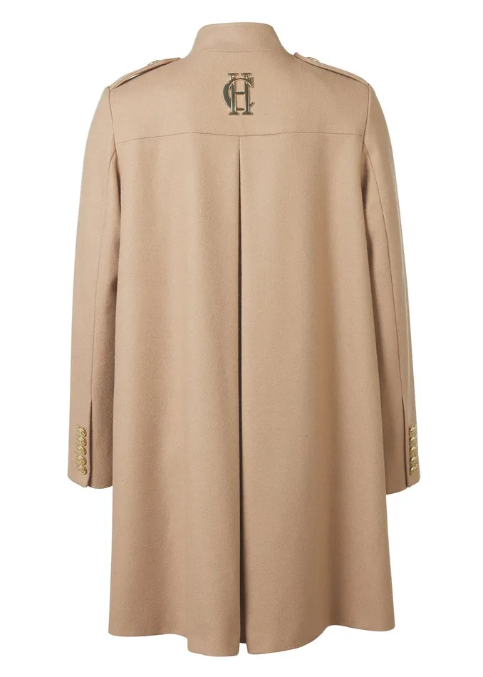 Holland Cooper Capes Women Highbury Cape Coat Camel