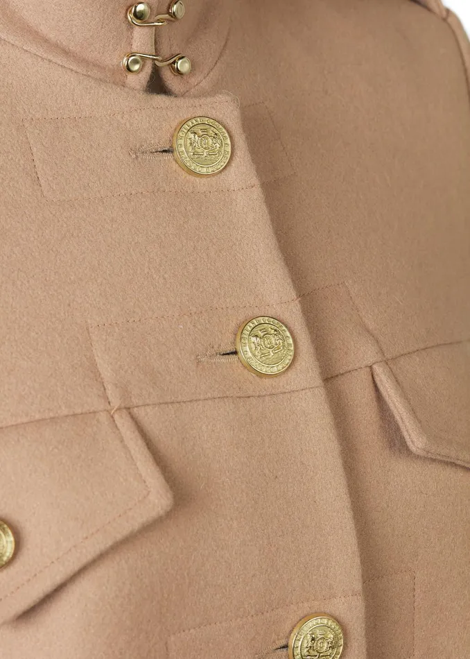 Holland Cooper Capes Women Highbury Cape Coat Camel