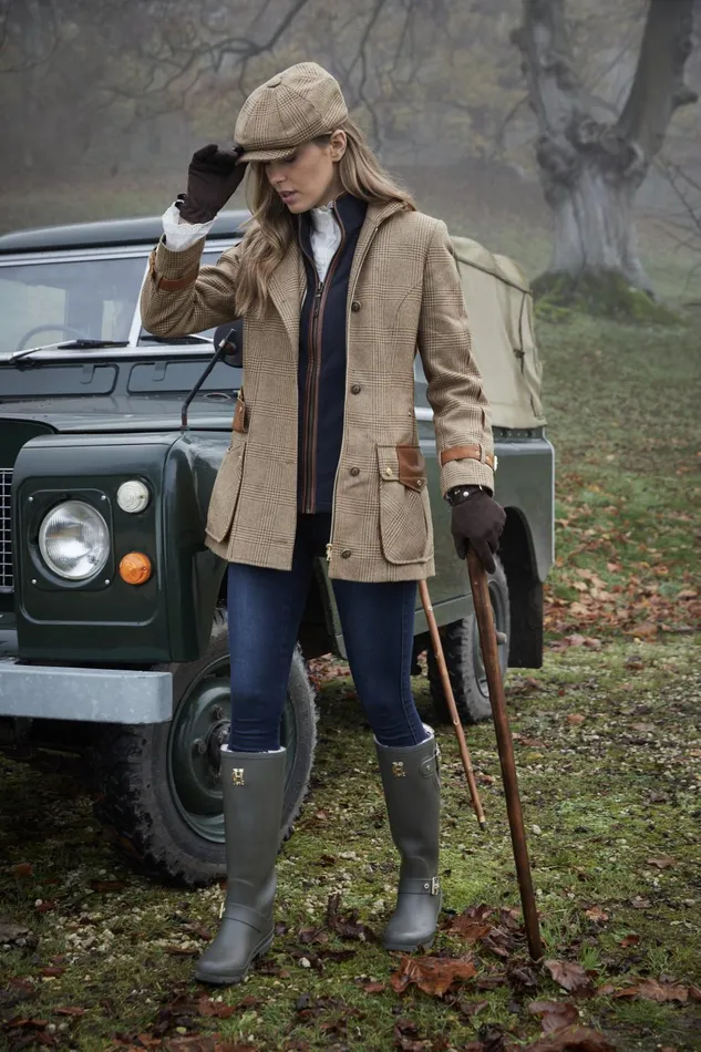 Holland Cooper Coats Women Balmoral Field Coat Tawny