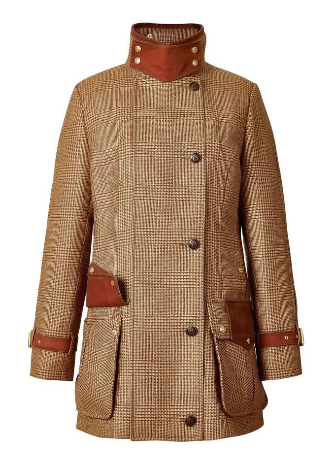 Holland Cooper Coats Women Balmoral Field Coat Tawny