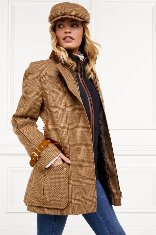 Holland Cooper Coats Women Balmoral Field Coat Tawny