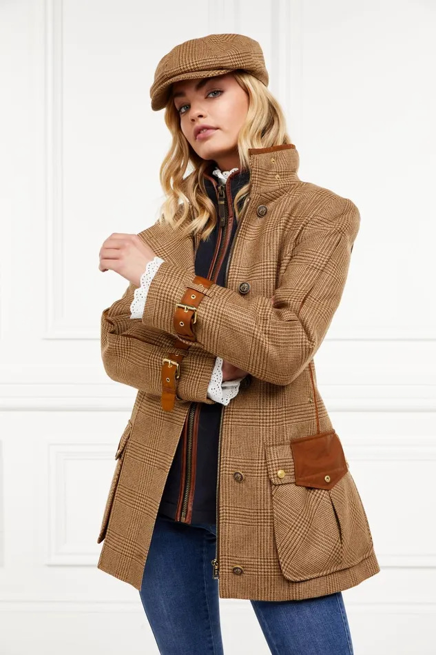 Holland Cooper Coats Women Balmoral Field Coat Tawny