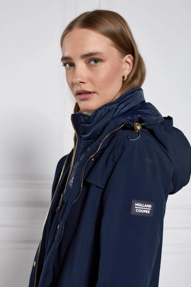 Holland Cooper Coats Women Longline Training Coat Holland Cooper Coats Women Longline Training Coat