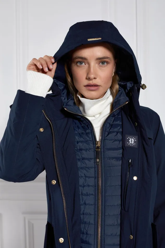 Holland Cooper Coats Women Longline Training Coat Holland Cooper Coats Women Longline Training Coat