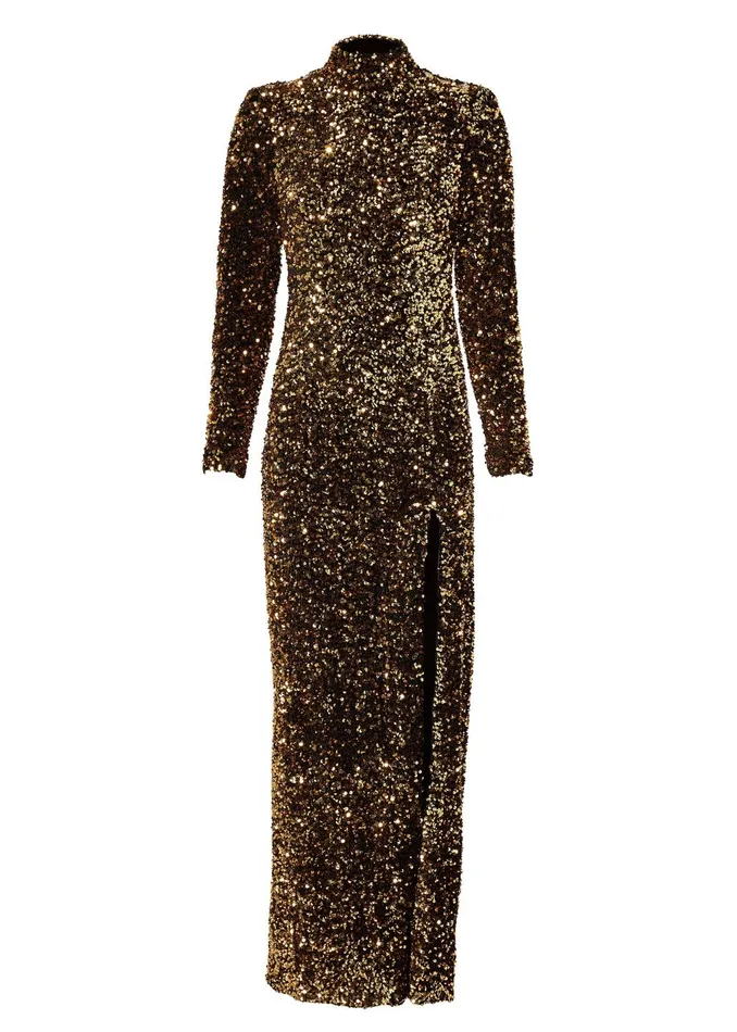 Holland Cooper Dresses Women Victoria Sequin Maxi Dress Holland Cooper Dresses Women Victoria Sequin Maxi Dress