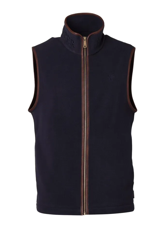 Holland Cooper Fleeces Men Country Fleece Gilet Ink Navy