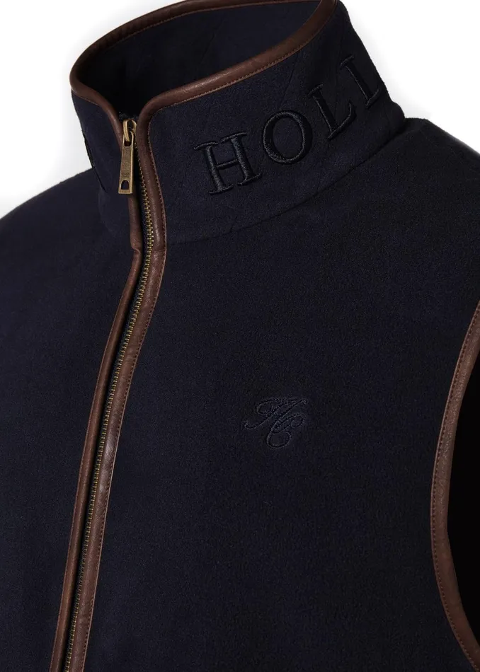 Holland Cooper Fleeces Men Country Fleece Gilet Ink Navy