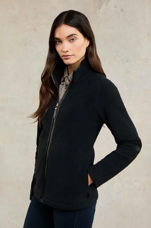 Holland Cooper Fleeces Women Country Fleece Jacket Black