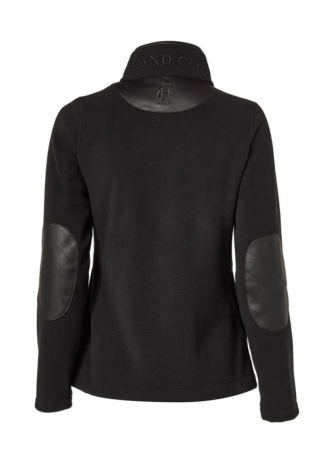 Holland Cooper Fleeces Women Country Fleece Jacket Black
