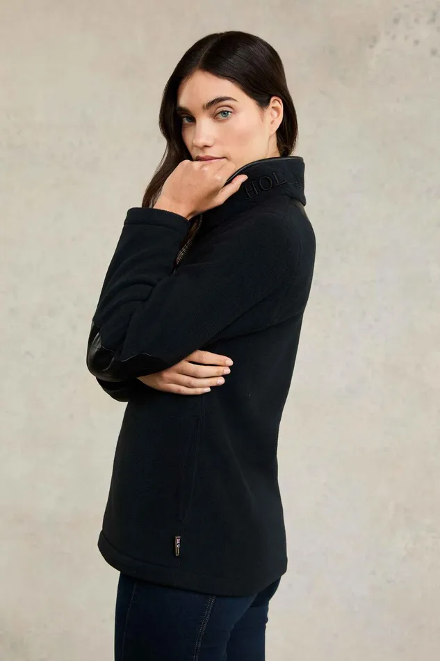 Holland Cooper Fleeces Women Country Fleece Jacket Black