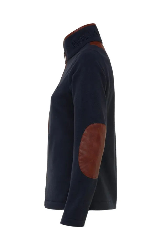 Holland Cooper Fleeces Women Country Fleece Jacket Ink Navy