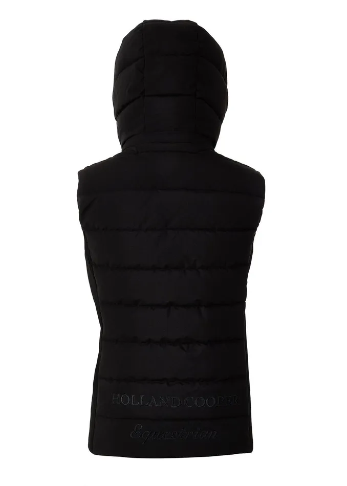 Holland Cooper Gilets Women Team HC Gilet Black Holland Cooper Gilets Women Team HC Gilet Black