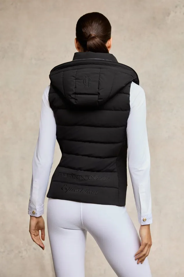 Holland Cooper Gilets Women Team HC Gilet Black Holland Cooper Gilets Women Team HC Gilet Black