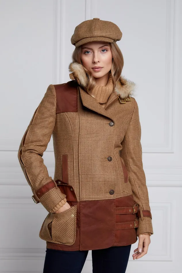 Holland Cooper Jackets Women Balmoral Field Jacket Tawny