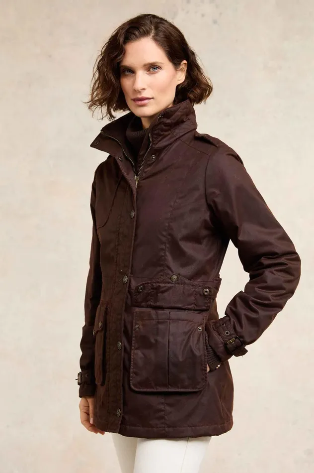 Holland Cooper Jackets Women Durham Wax Jacket Holland Cooper Jackets Women Durham Wax Jacket