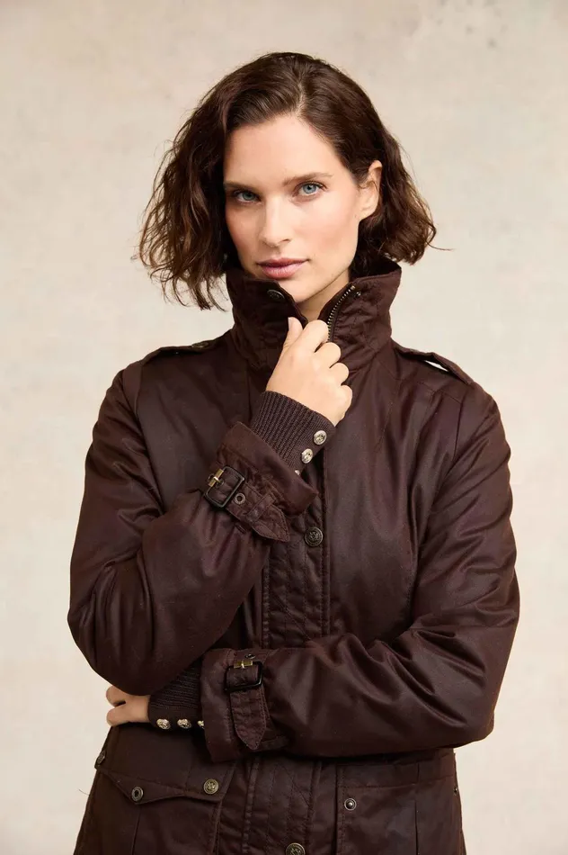Holland Cooper Jackets Women Durham Wax Jacket Holland Cooper Jackets Women Durham Wax Jacket
