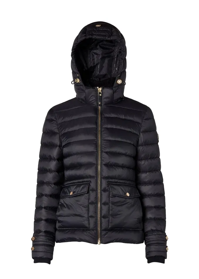 Holland Cooper Jackets Women Pearson Hybrid Jacket Black