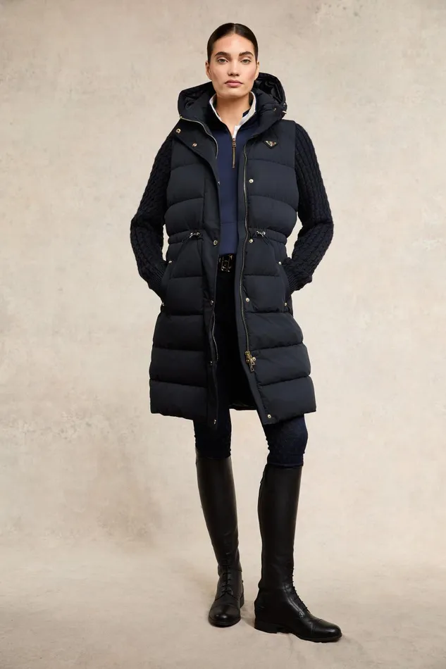 Holland Cooper Jackets Women Training Henley Ink Navy Holland Cooper Jackets Women Training Henley Ink Navy