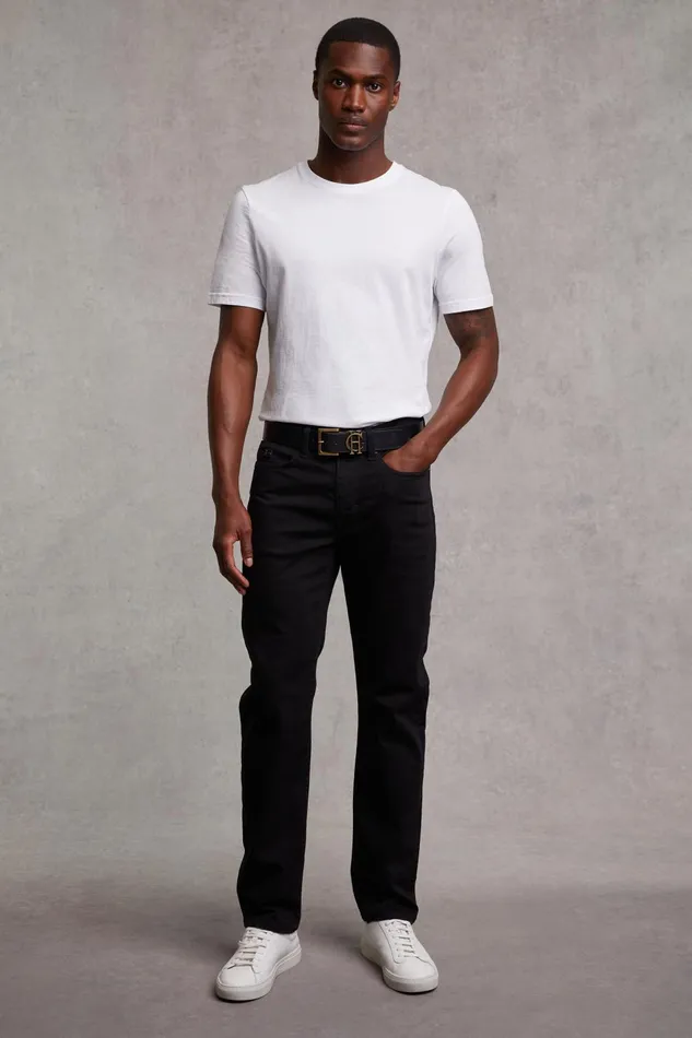 Holland Cooper Jeans Men Classic Straight Jean Black