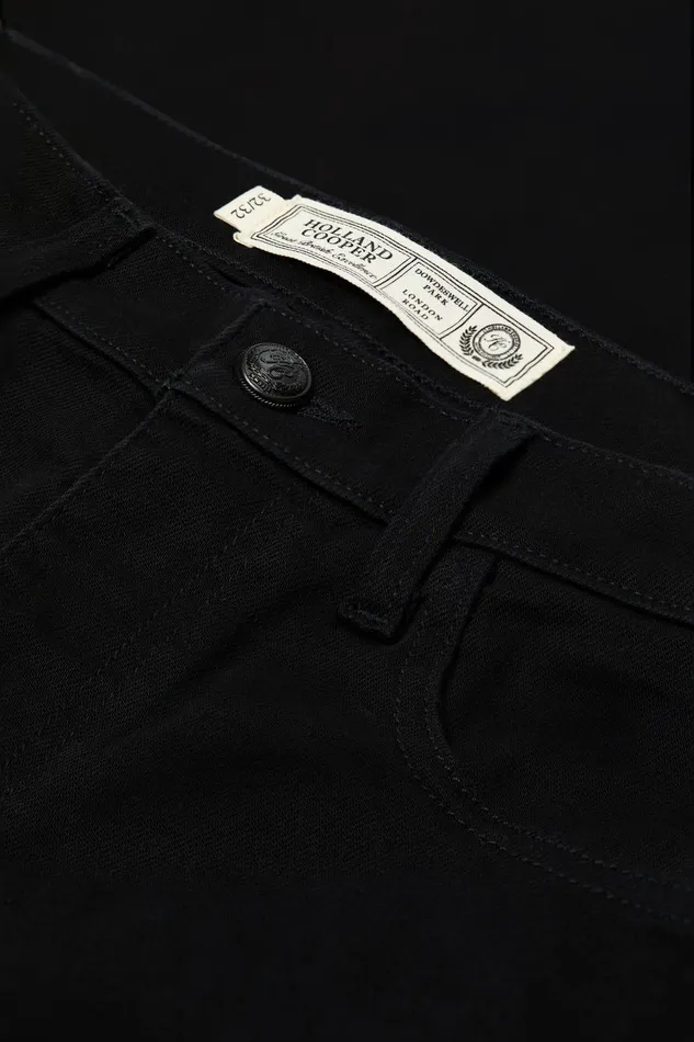 Holland Cooper Jeans Men Classic Straight Jean Black Holland Cooper Jeans Men Classic Straight Jean Black