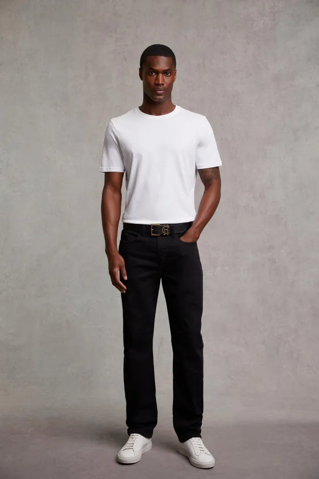 Holland Cooper Jeans Men Classic Straight Jean Black Holland Cooper Jeans Men Classic Straight Jean Black