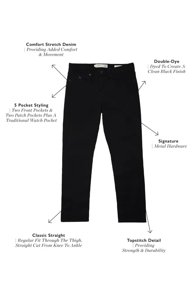 Holland Cooper Jeans Men Classic Straight Jean Black Holland Cooper Jeans Men Classic Straight Jean Black