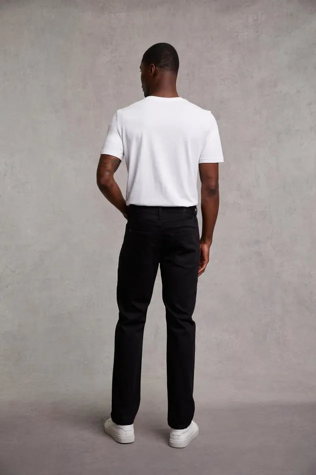 Holland Cooper Jeans Men Classic Straight Jean Black Holland Cooper Jeans Men Classic Straight Jean Black