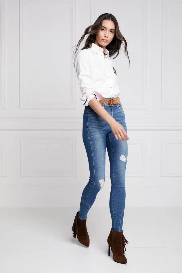 Holland Cooper Jeans Women Jodhpur Jean Vintage Denim Holland Cooper Jeans Women Jodhpur Jean Vintage Denim