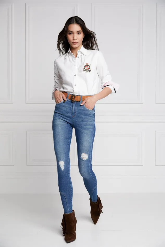 Holland Cooper Jeans Women Jodhpur Jean Vintage Denim Holland Cooper Jeans Women Jodhpur Jean Vintage Denim