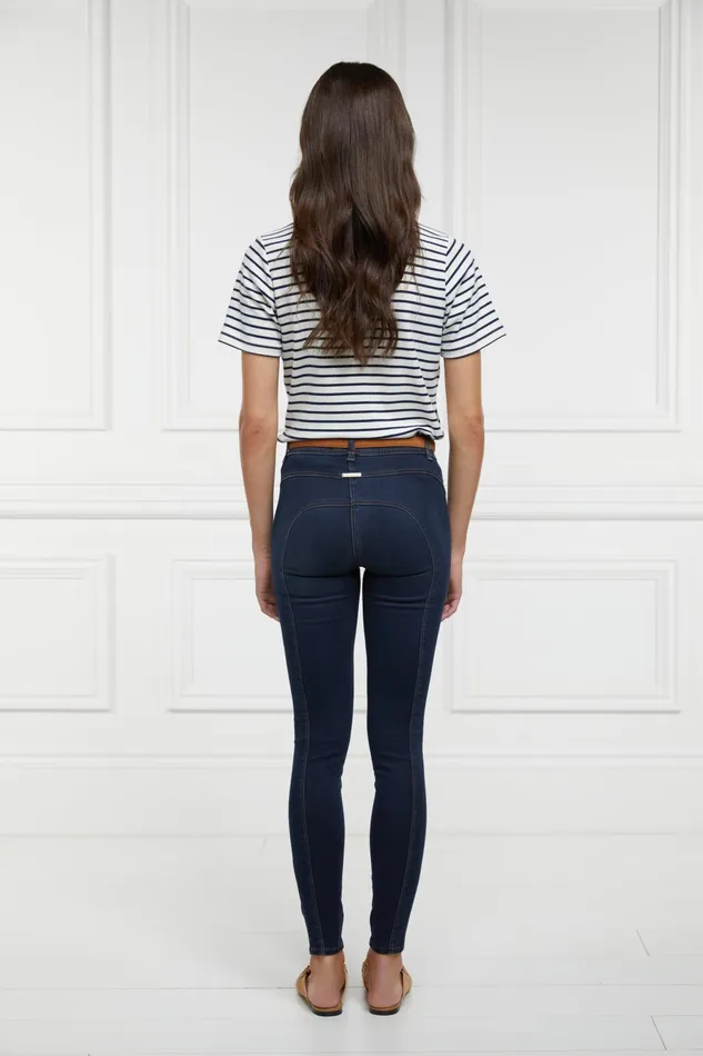 Holland Cooper Jeans Women MidRise Jodhpur Jean Deep Indigo Holland Cooper Jeans Women MidRise Jodhpur Jean Deep Indigo