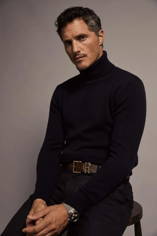 Holland Cooper Knitwear Men Fine Roll Neck Knit Black Holland Cooper Knitwear Men Fine Roll Neck Knit Black