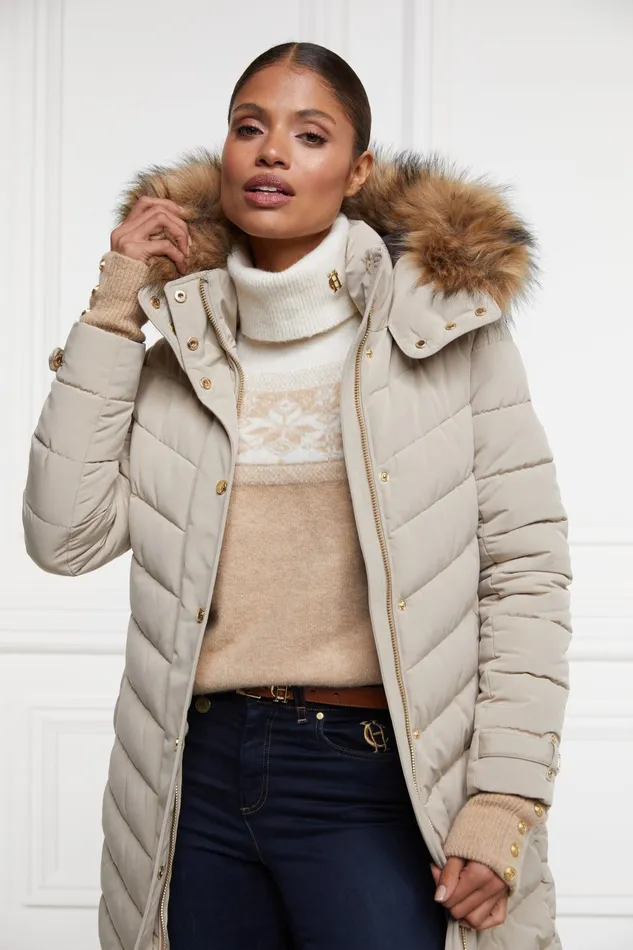 Holland Cooper Knitwear Women Beatrice Knit Camel Holland Cooper Knitwear Women Beatrice Knit Camel