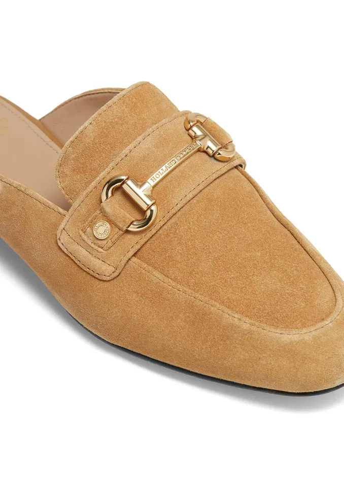 Holland Cooper Loafers Women Kingston Horse Bit Loafer Tan Suede Holland Cooper Loafers Women Kingston Horse Bit Loafer Tan Suede