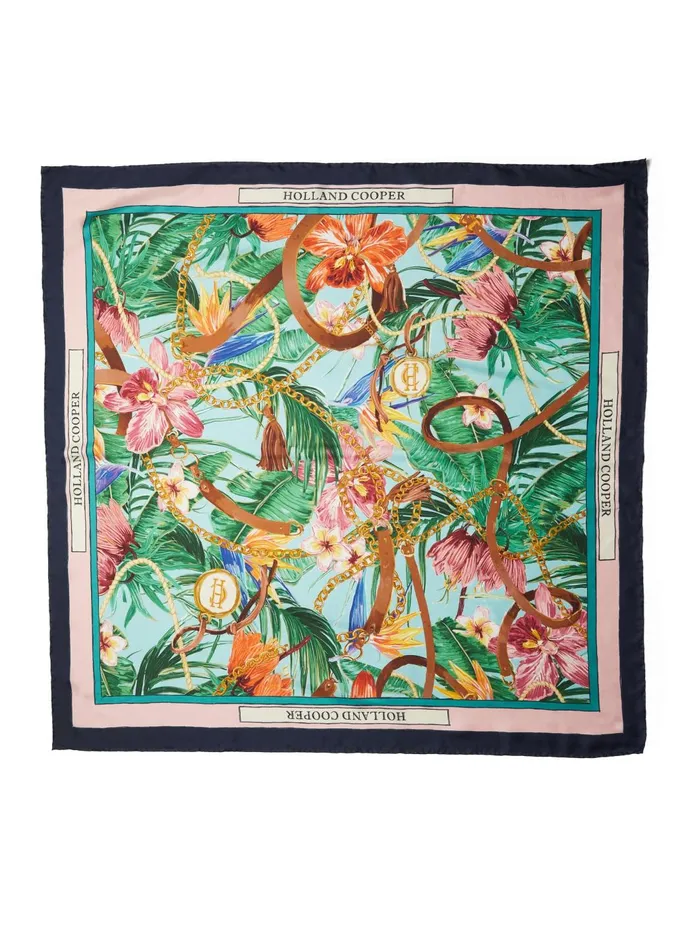 Holland Cooper Scarves Women Silk Scarf St Lucia