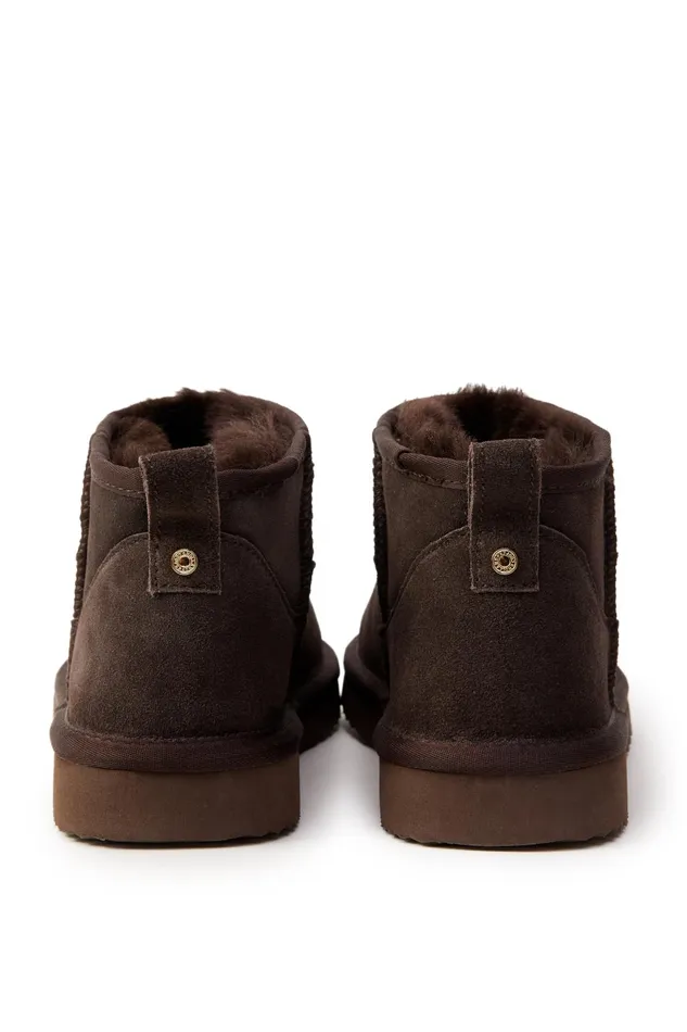 Holland Cooper Shearling Women Ultra Mini Shearling Boot Chocolate Holland Cooper Shearling Women Ultra Mini Shearling Boot Chocolate