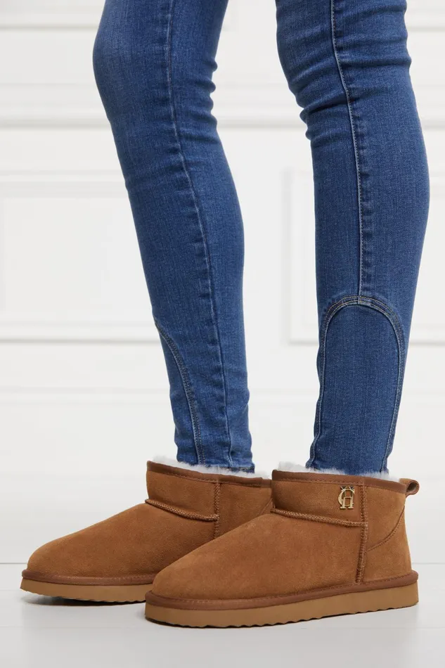 Holland Cooper Shearling Women Ultra Mini Shearling Boot Tan Holland Cooper Shearling Women Ultra Mini Shearling Boot Tan
