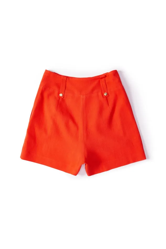Holland Cooper Shorts Women Tailored Short Neroli Linen