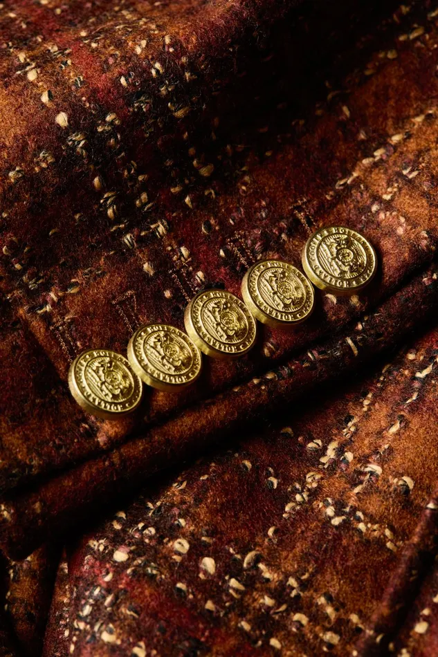 Holland Cooper Tailoring Women Chelsea Jacket Amber Tweed