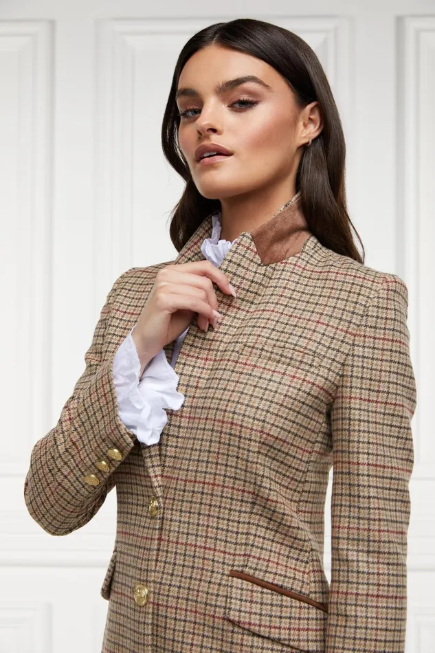 Holland Cooper Tailoring Women Highgrove Coat Charlton Tweed