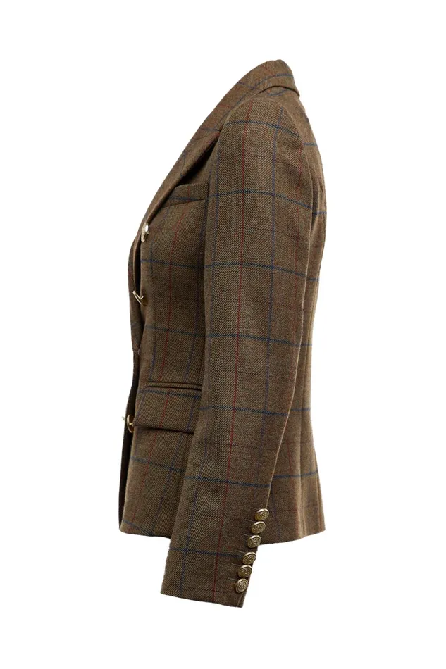 Holland Cooper Tailoring Women Knightsbridge Blazer Glen Green