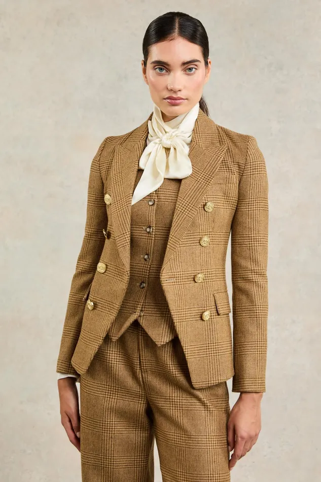 Holland Cooper Tailoring Women Knightsbridge Blazer Tawny