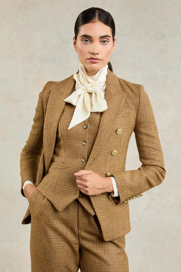Holland Cooper Tailoring Women Knightsbridge Blazer Tawny