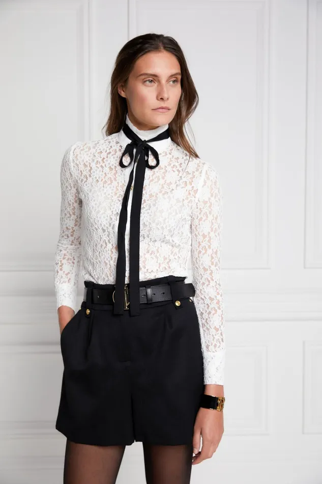 Holland Cooper Tailoring Women Luxe Tailored Short Black Barathea Holland Cooper Tailoring Women Luxe Tailored Short Black Barathea