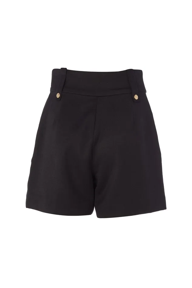Holland Cooper Tailoring Women Luxe Tailored Short Black Barathea Holland Cooper Tailoring Women Luxe Tailored Short Black Barathea