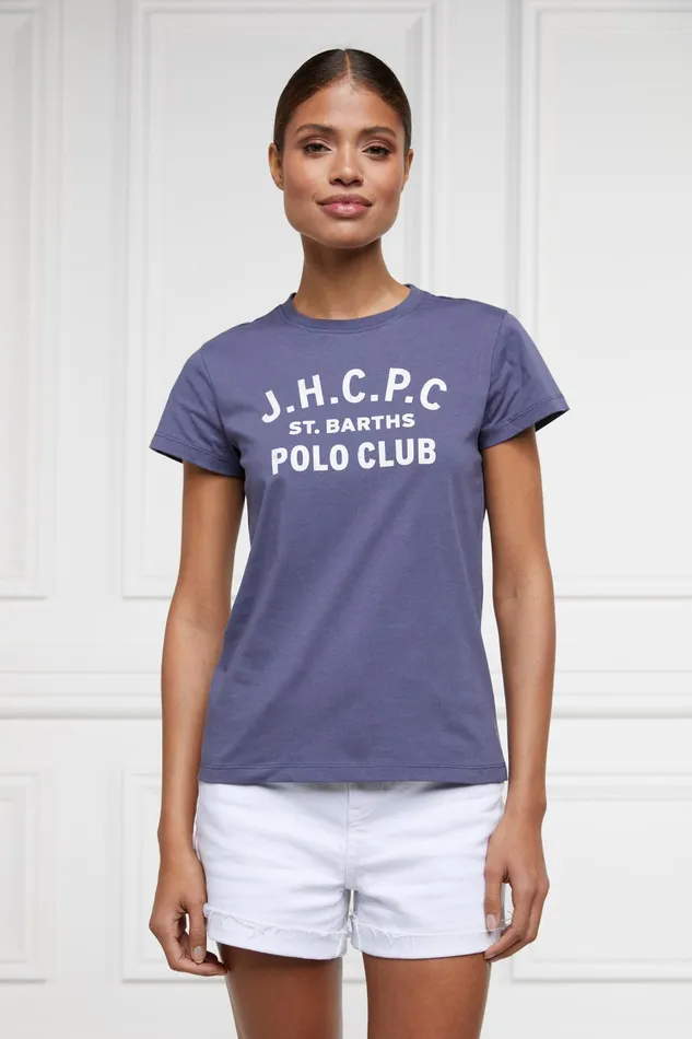 Holland Cooper Tees Women St Barths Polo Club Tee Holland Cooper Tees Women St Barths Polo Club Tee