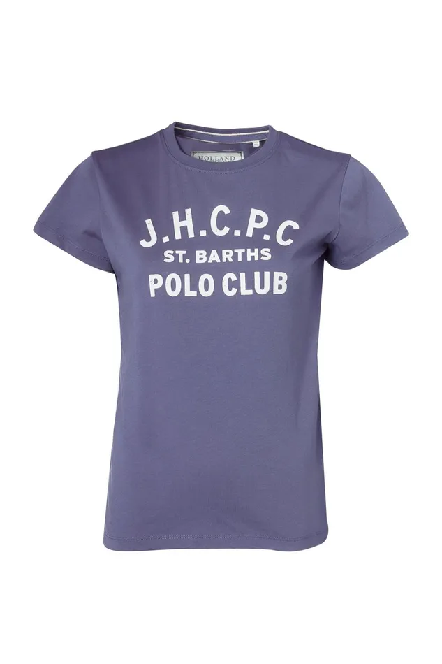 Holland Cooper Tees Women St Barths Polo Club Tee Holland Cooper Tees Women St Barths Polo Club Tee