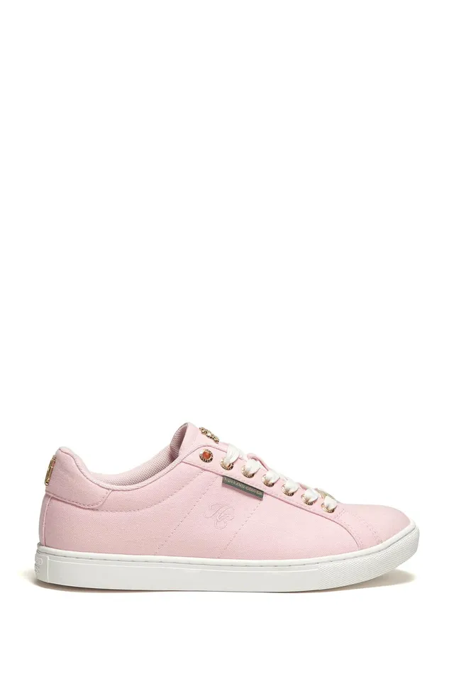 Holland Cooper Trainers Women Chelsea Court Trainer Pink