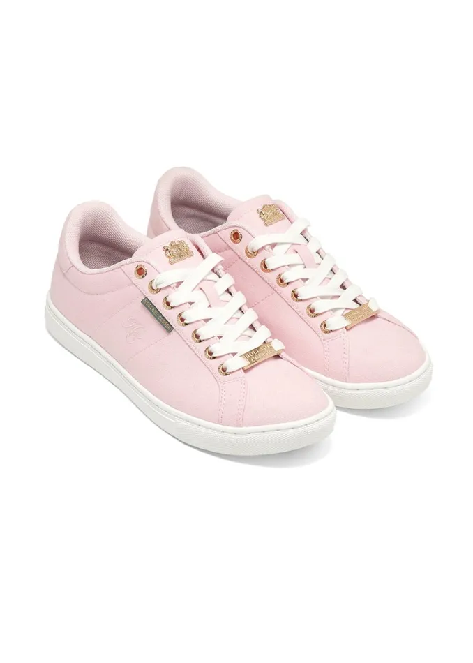 Holland Cooper Trainers Women Chelsea Court Trainer Pink Holland Cooper Trainers Women Chelsea Court Trainer Pink