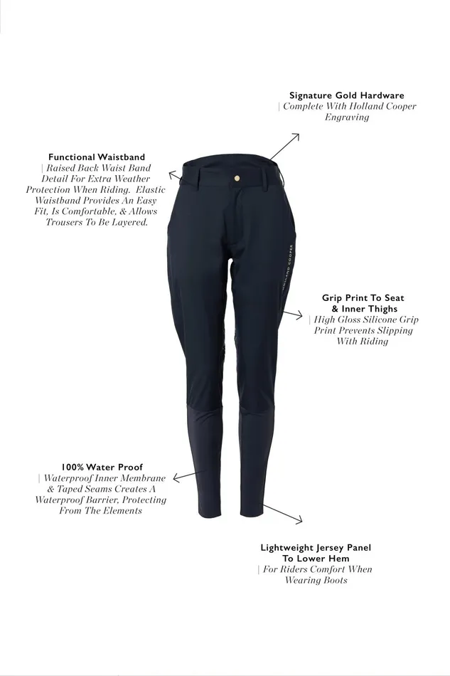 Holland Cooper Waterproof Trousers Women Riding Shell Trousers Holland Cooper Waterproof Trousers Women Riding Shell Trousers